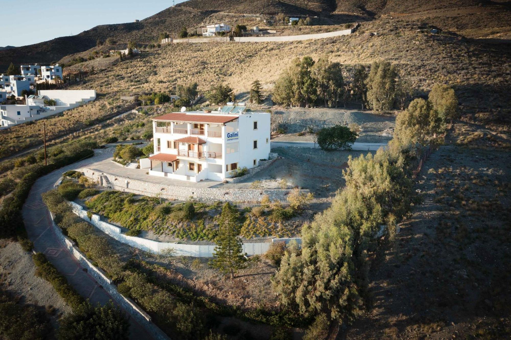 Galini Apartments Léntas Exterior foto